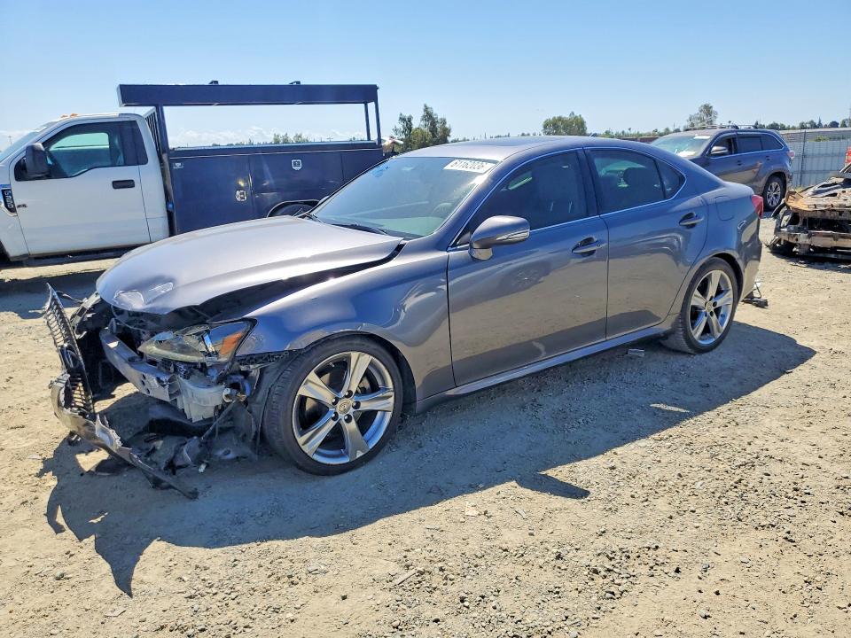 2013 Lexus Is 250 VIN JTHBF5C24D5189633 COPART salvage auction — FRONT END, CA - SALVAGE CERTIFICATE, sold $25 on 2026-07-30 (photo 1)