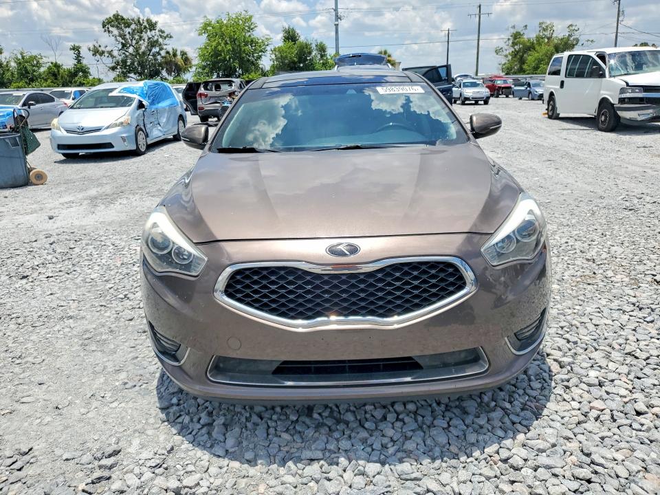 2014 Kia Cadenza VIN KNALN4D74E5151525 COPART salvage auction — SIDE, Fl - Cert Of Title Slvg Rebuildable, sold $1,050 on 2026-07-17 (photo 5)