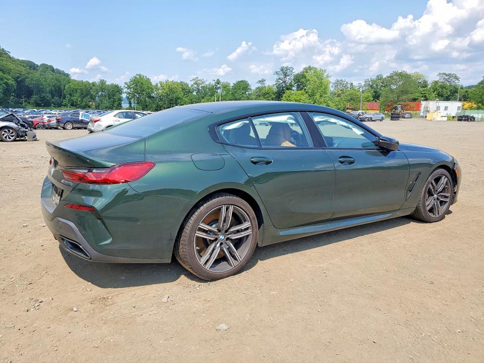 2024 BMW M8 VIN WBAGV8C08RCP29222 COPART salvage auction — FRONT END, Ny - Mv-907A Salvage Certificate, sold $37,000 on 2026-09-03 (photo 3)