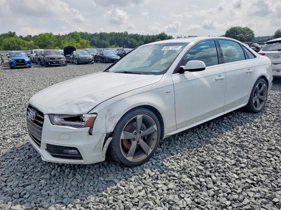 2014 Audi A4 VIN WAUHFAFLXEA040741 COPART salvage auction — FRONT END, Oh - Cert Of Title-Salvage, sold $900 on 2026-08-14 (photo 1)