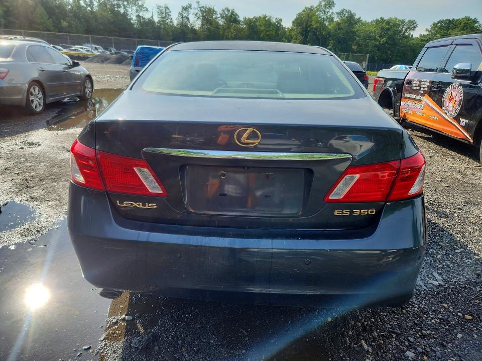 2007 Lexus Es 350 VIN JTHBJ46G072055207 COPART salvage auction — SIDE, MD - CERTIFICATE OF TITLE, sold $675 on 2026-07-17 (photo 6)