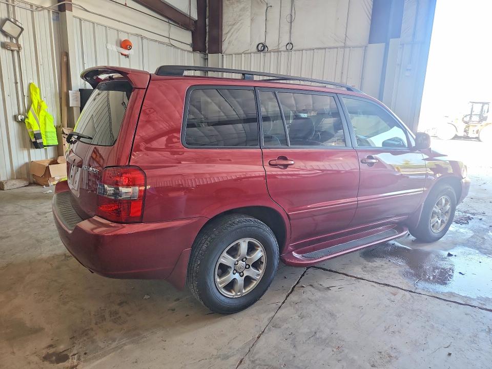 2007 Toyota Highlander VIN JTEGP21A670129010 COPART salvage auction — SIDE, Wi - Junked Vehicle Bill Of Sale, sold $525 on 2026-07-27 (photo 3)