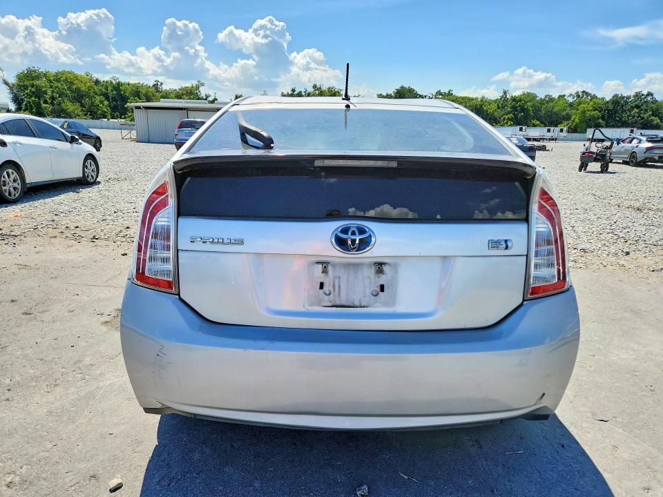2013 Toyota Prius VIN JTDKN3DU2D0353628 COPART salvage auction — MECHANICAL, FL - CERTIFICATE OF TITLE, sold $2,150 on 2026-07-27 (photo 6)