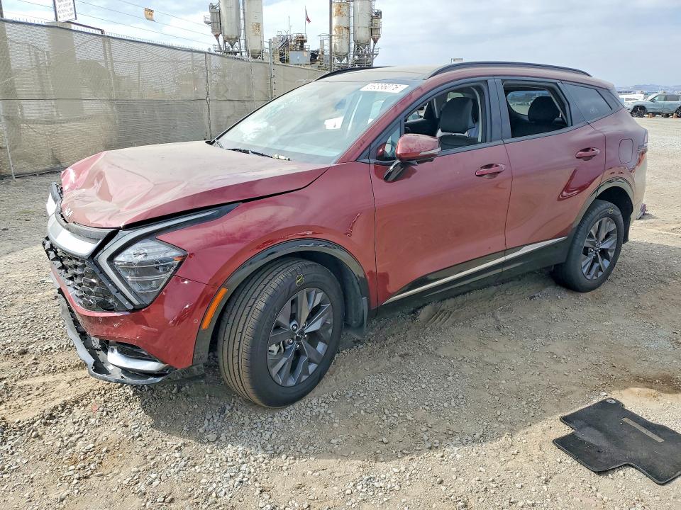 2023 Kia VIN KNDPXCAG6P7073818 COPART salvage auction — FRONT END, CA - SALVAGE CERTIFICATE, sold $125 on 2026-07-21 (photo 1)