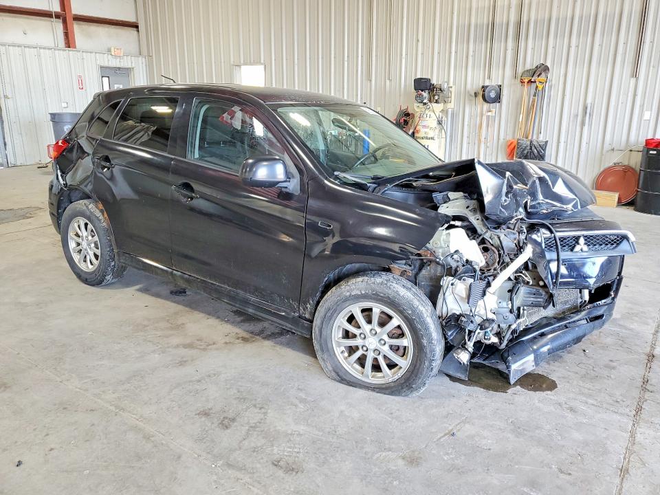 2011 Mitsubishi Outlander sport VIN JA4AP3AU5BZ005853 COPART salvage auction — FRONT END, Ny - Mv-907A Salvage Certificate, sold $450 on 2026-07-20 (photo 4)