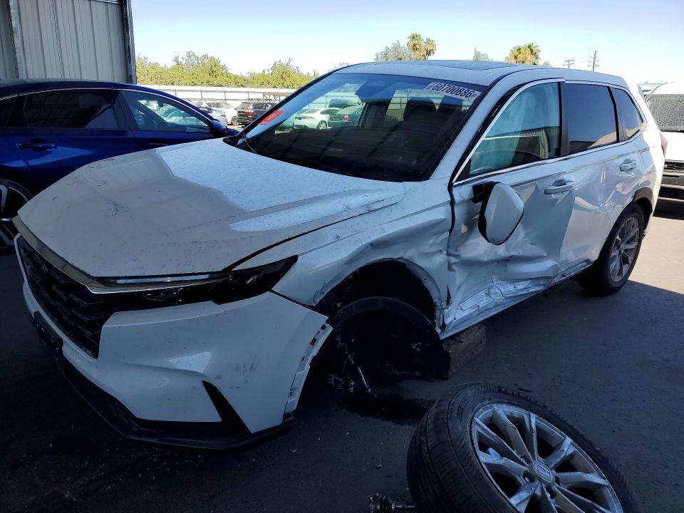 2023 Honda Cr-v VIN 7FARS3H45PE004121 COPART salvage auction — FRONT END, Ca - Salvage Certificate, sold $10,800 on 2026-07-30 (photo 1)