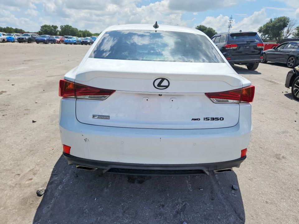 2018 Lexus Is 350 VIN JTHCZ1D21J5015257 COPART salvage auction — MINOR DENT/SCRATCHES, Va - Cert Of Title - Salvage, sold $6,700 on 2026-07-30 (photo 6)