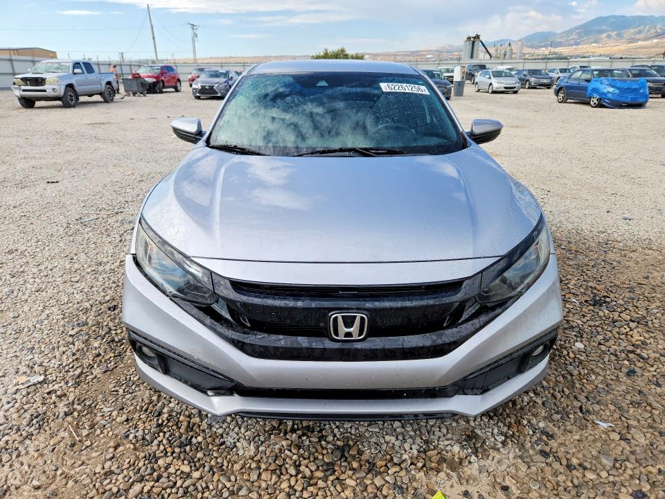 2019 Honda Civic VIN 2HGFC2F89KH545270 COPART salvage auction — REAR END, Ut - Salvage Certificate, sold $7,000 on 2026-08-21 (photo 5)