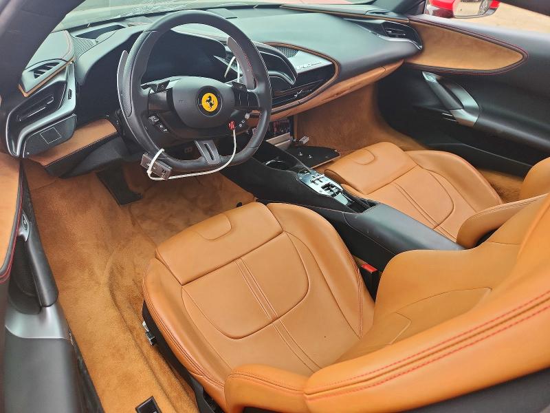 2021 Ferrari VIN ZFF95NLA2M0263155 COPART salvage auction — FRONT END, Il - Salvage Certificate, sold $92,000 on 2026-09-03 (photo 8)