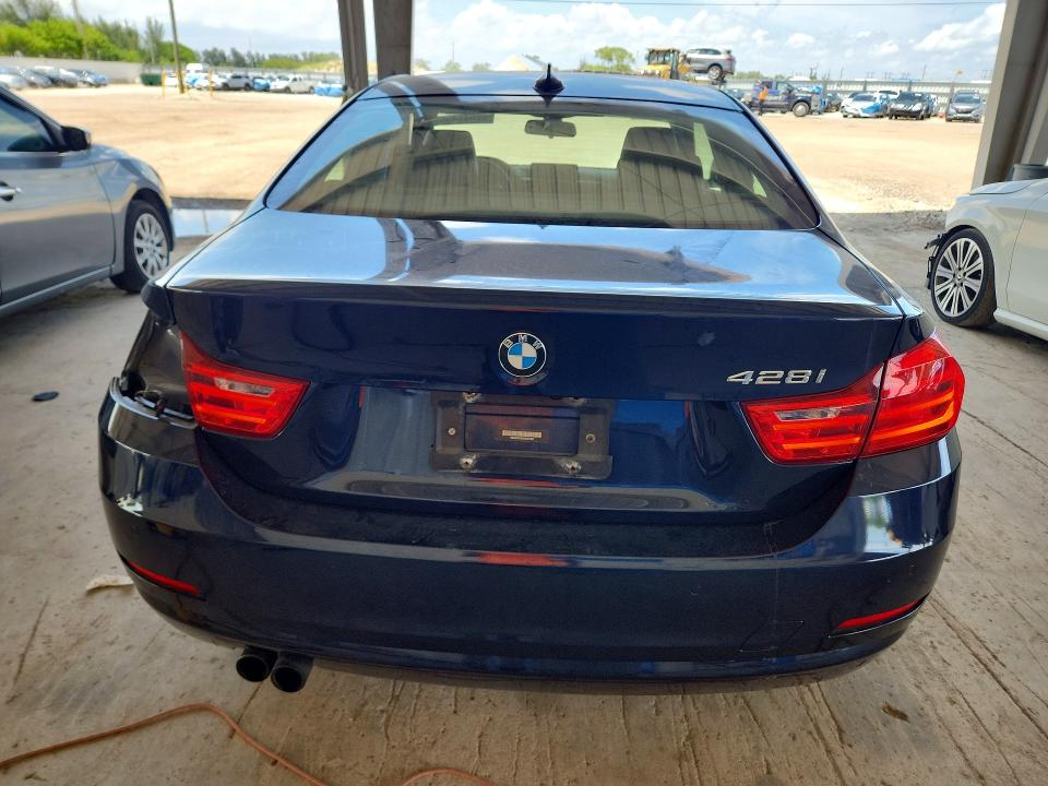 2014 BMW 4er VIN WBA3N7C54EK221530 COPART salvage auction — FRONT END, Fl - Cert Of Title Slvg Rebuildable, sold $2,350 on 2026-08-05 (photo 6)