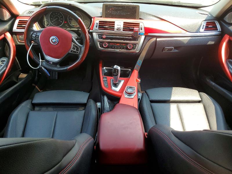 2015 BMW 3er VIN WBA3B5C54FF960016 COPART salvage auction — REAR END, Ny - Mv-907A Salvage Certificate, sold $1,750 on 2026-08-03 (photo 8)