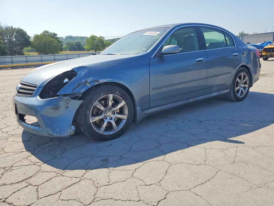2006 Infiniti G35 VIN JNKCV51E86M505757 COPART salvage auction — FRONT END, Tn - Salvage Certificate, sold $250 on 2026-07-08 (photo 1)