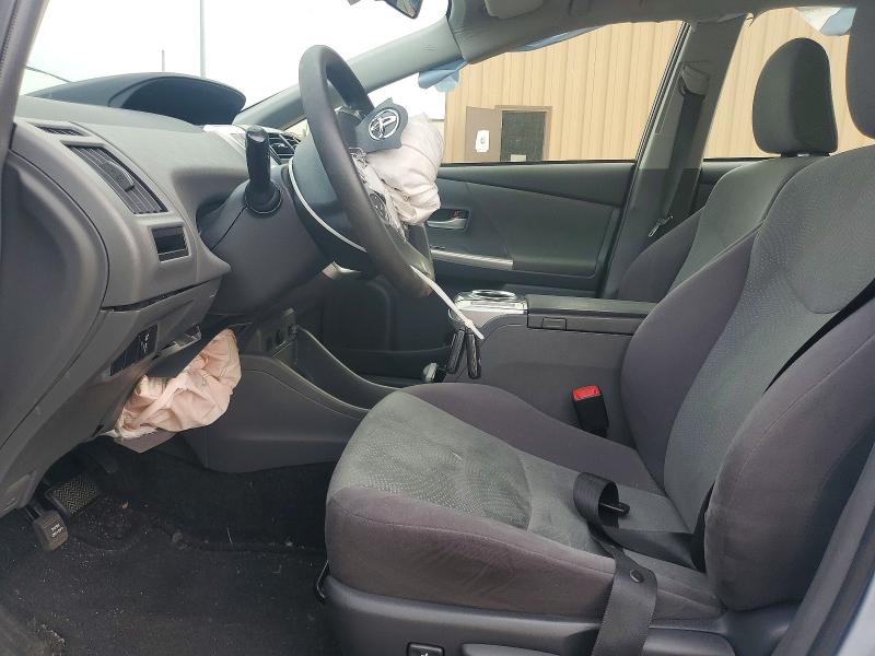 2012 Toyota Prius VIN JTDZN3EU0C3100303 COPART salvage auction — FRONT END, Oh - Cert Of Title-Salvage, sold $1,550 on 2026-07-31 (photo 7)