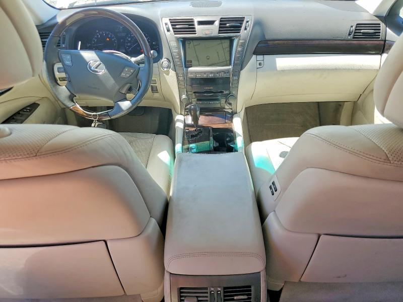 2008 Lexus Ls 460 VIN JTHBL46F785067193 COPART salvage auction — FRONT END, CA - DIS/DLR/EXP ONLY CLEAN TITLE, sold $900 on 2026-07-09 (photo 8)