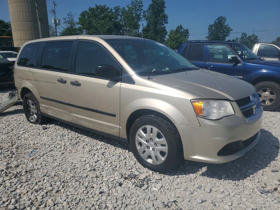 2016 Dodge Caravan VIN 2C4RDGBG9GR218954 COPART salvage auction — REAR END, Mi - Certificate Of Title, sold $2,050 on 2026-07-09 (photo 4)