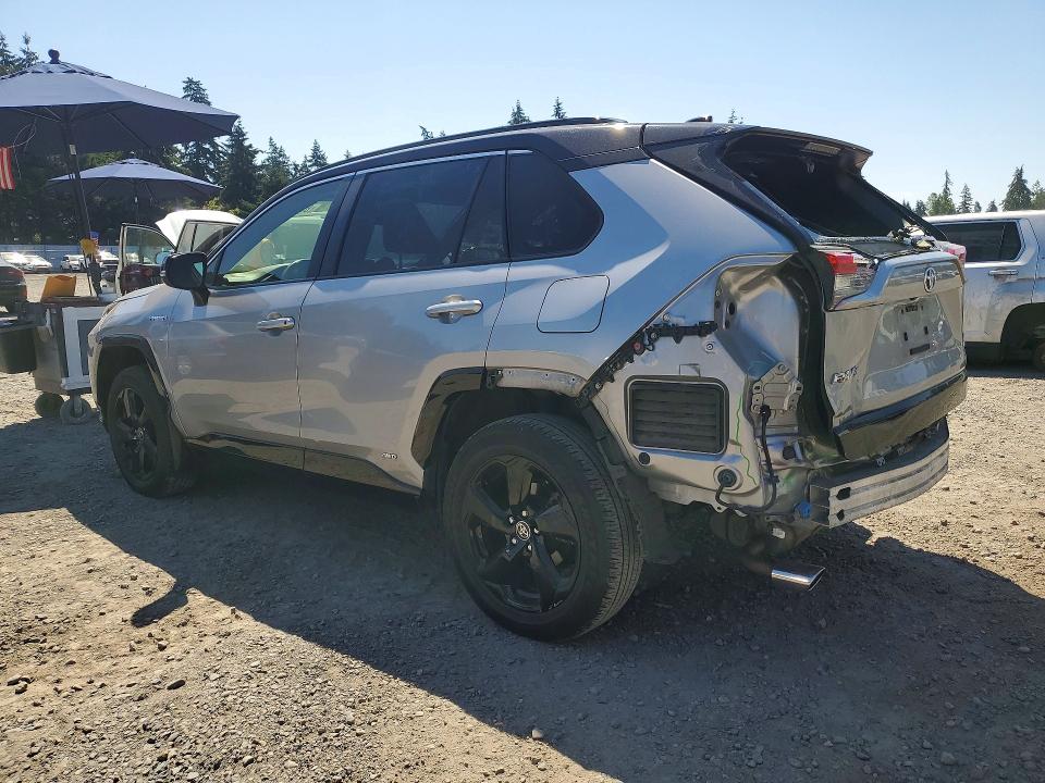 2020 Toyota Rav 4 VIN JTMEWRFV3LD529385 COPART salvage auction — REAR END, Wa - Bill Of Sale, sold $13,700 on 2026-07-14 (photo 2)