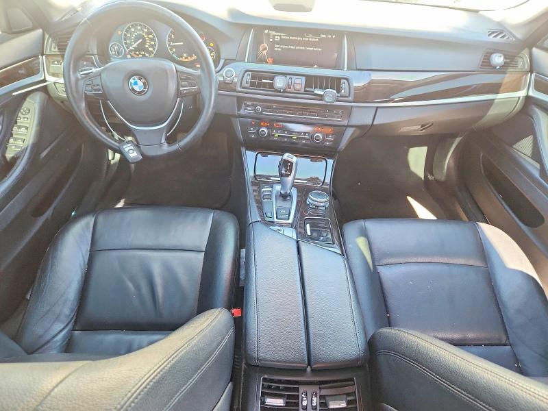 2015 BMW 5 series VIN WBA5B1C5XFD919614 COPART salvage auction — REAR END, CA - SALVAGE CERTIFICATE, sold $975 on 2026-08-10 (photo 8)