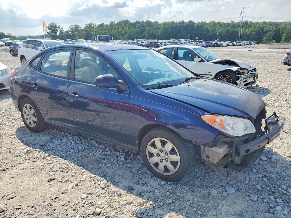 2009 Hyundai Elantra VIN KMHDU46D09U604401 COPART salvage auction — FRONT END, GA - CERT OF TITLE-SALVAGE (P), sold $675 on 2026-07-13 (photo 4)