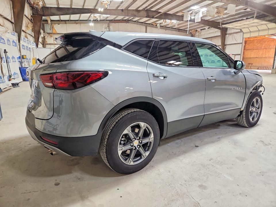 2026 Chevrolet Blazer VIN 3GNKBCR41TS148351 COPART salvage auction — FRONT END, LA - CERTIFICATE OF TITLE, sold $16,700 on 2026-07-27 (photo 3)