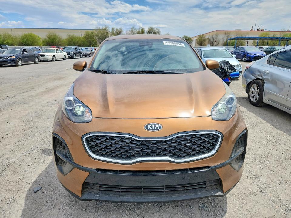 2021 Kia Sportage VIN KNDPM3AC8M7861940 COPART salvage auction — VANDALISM, Az - Cert Of Title - Salvage, sold $1,600 on 2026-07-28 (photo 5)