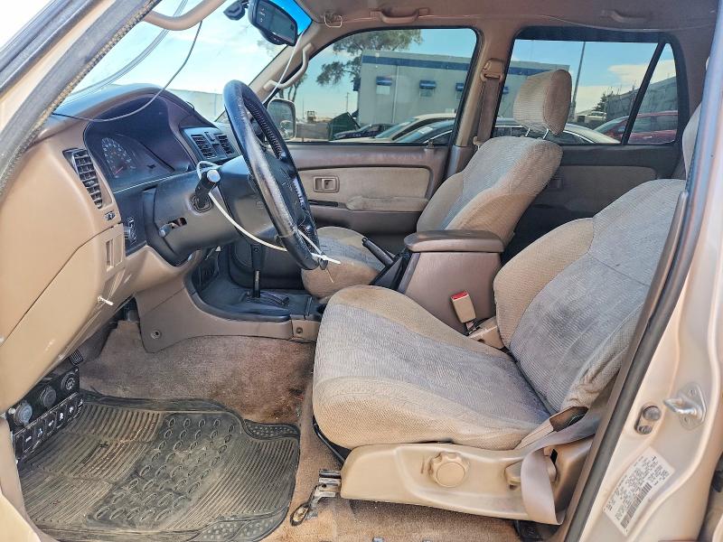 2000 Toyota 4runner VIN JT3GN86R6Y0168004 COPART salvage auction — FRONT END, NM - CERT OF TITLE-SALVAGE (P), sold $1,300 on 2026-07-27 (photo 7)