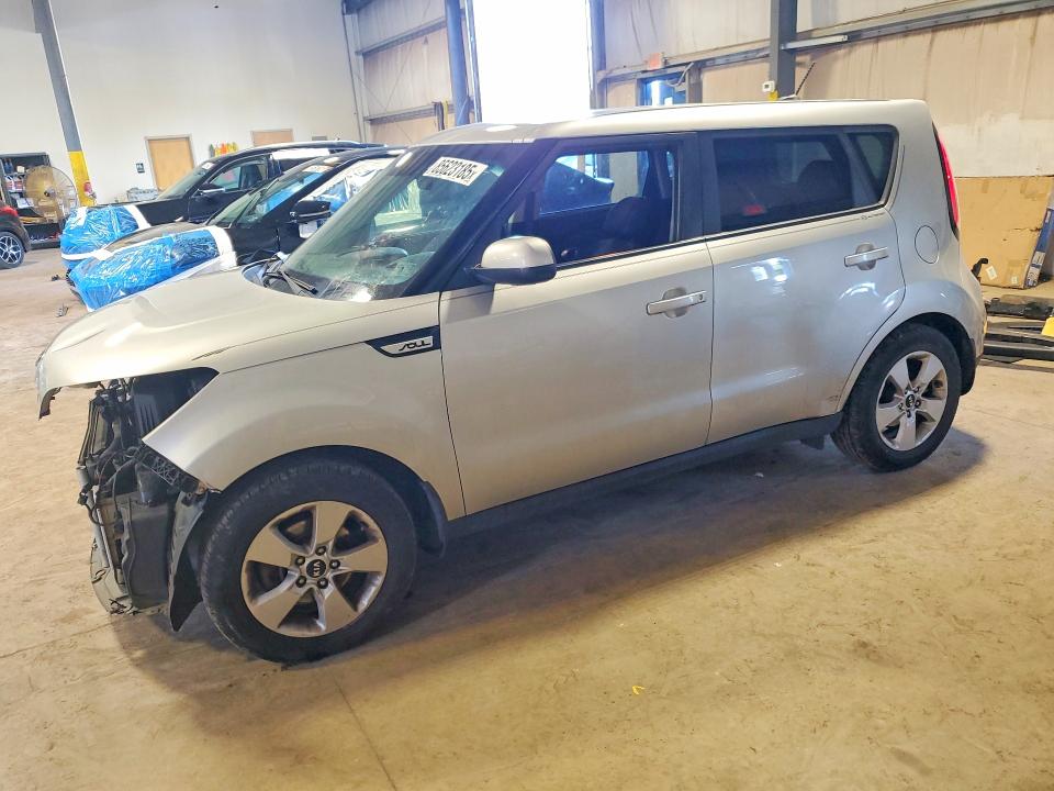 2018 Kia Soul VIN KNDJN2A26J7519340 COPART salvage auction — FRONT END, Pa - Certificate Of Salvage, sold $1,950 on 2026-07-20 (photo 1)