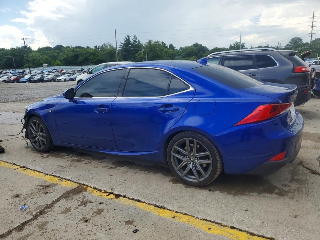 2017 Lexus Is VIN JTHCM1D29H5021140 COPART salvage auction — Front End, KY - CERT OF TITLE-SALVAGE, sold $2,050 on 2026-09-02 (photo 2)