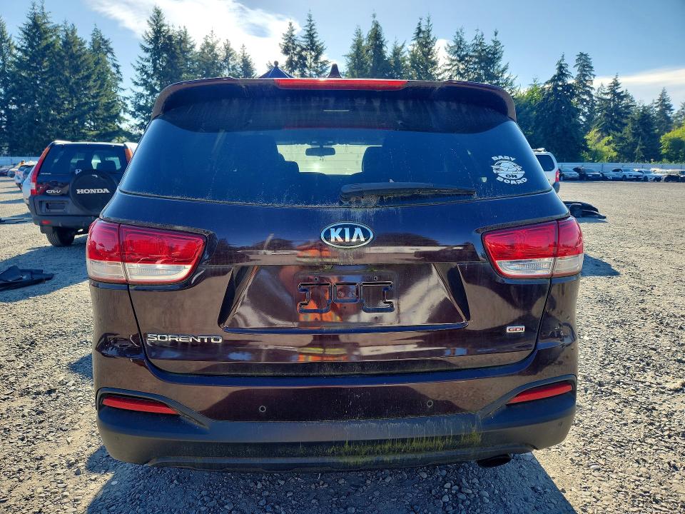 2016 Kia Sorento VIN 5XYPG4A34GG012148 COPART salvage auction — FRONT END, Wa - Vehicle Cert Of Ownership-Titl, sold $1,400 on 2026-07-24 (photo 6)
