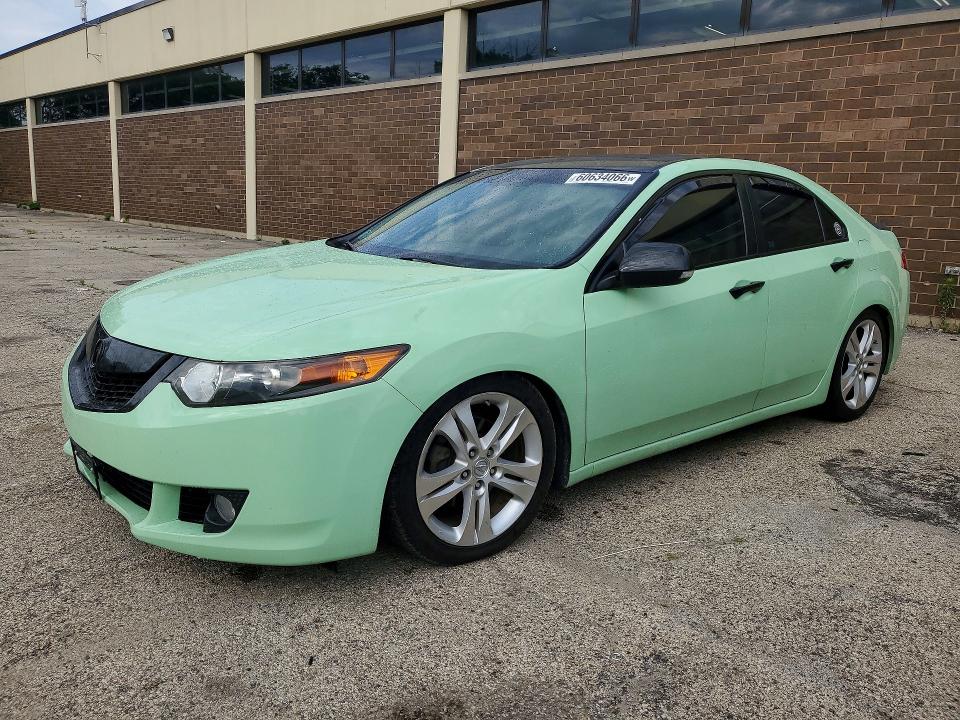 2010 Acura Tsx VIN JH4CU4F4XAC001318 COPART salvage auction — MINOR DENT/SCRATCHES, IL - CERTIFICATE OF TITLE, sold $2,050 on 2026-07-13 (photo 1)