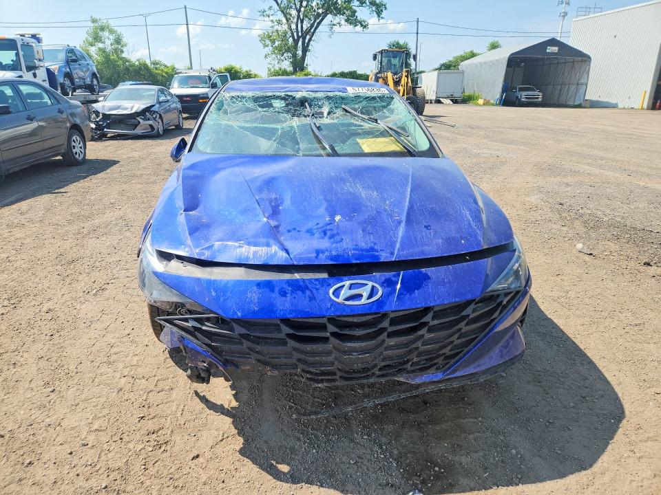 2023 Hyundai Elantra VIN KMHLM4AG3PU534340 COPART salvage auction — ALL OVER, QC - GRAVEMENT ACCIDENTE, sold $1,200 on 2026-07-28 (photo 5)