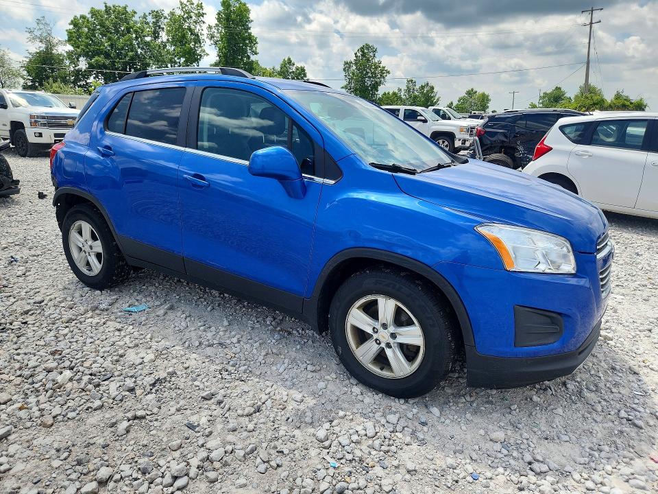 2016 Chevrolet Trax VIN KL7CJLSBXGB604726 COPART salvage auction — FRONT END, Mi - Certificate Of Title, sold $525 on 2026-07-16 (photo 4)