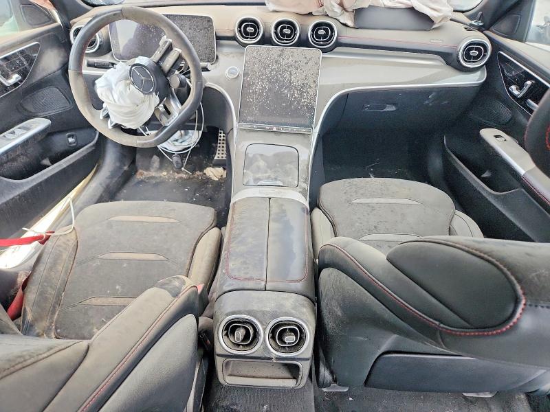 2023 Mercedes-benz C-klasse amg VIN W1KAF8HB7PR101247 COPART salvage auction — FRONT END, In - Certificate Of Title, sold $12,000 on 2026-07-28 (photo 8)