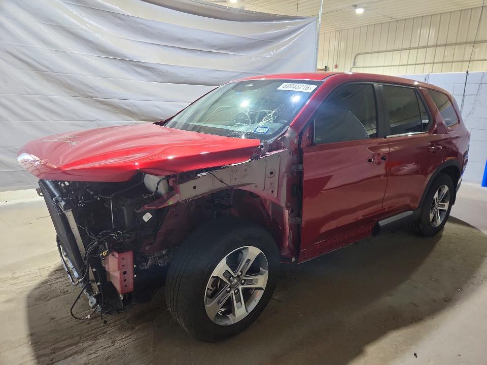 2025 Honda Pilot VIN 5FNYG2H46SB033798 — COPART salvage auction photo