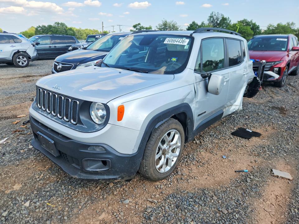 2017 Jeep Renegade VIN ZACCJABB7HPE99898 COPART salvage auction — SIDE, Sc - Salvage Title, sold $800 on 2026-08-04 (photo 1)