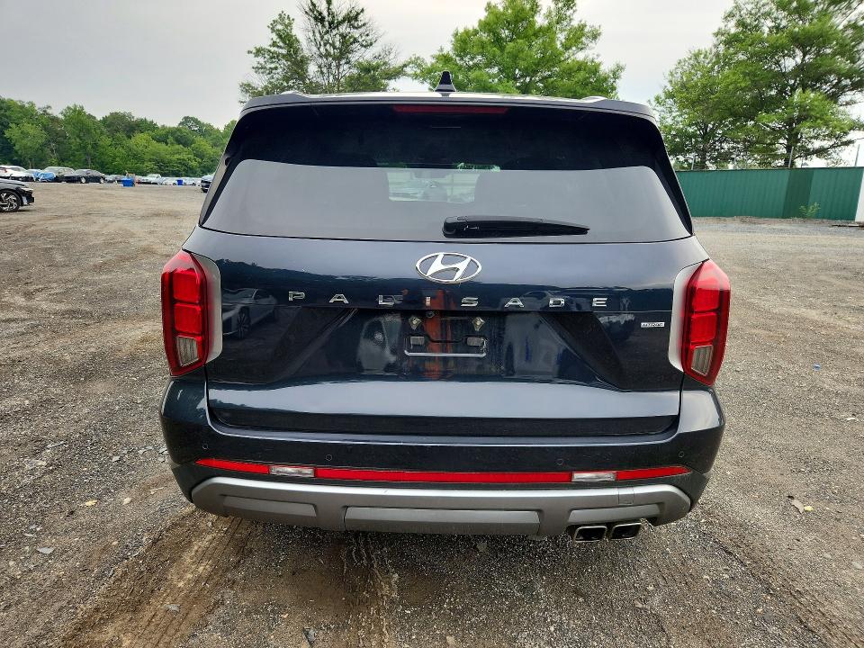 2024 Hyundai Palisade VIN KM8R2DGE4RU713771 COPART salvage auction — FRONT END, FL - CERT OF TITLE SLVG REBUILDABLE, sold $7,200 on 2026-07-20 (photo 6)