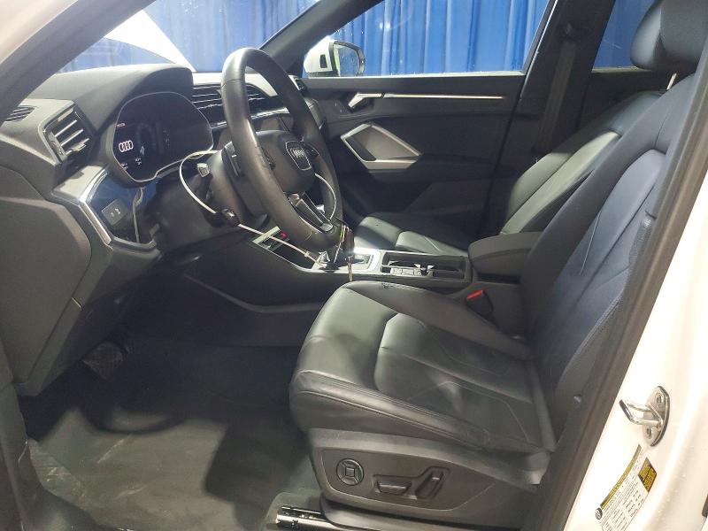 2025 Audi Q3 VIN WA1DECF32S1050332 COPART salvage auction — FRONT END, In - Certificate Of Title (P), sold $11,400 on 2026-07-13 (photo 7)