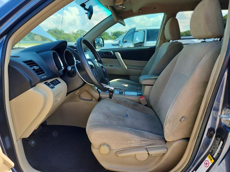 2012 Toyota Highlander VIN 5TDZK3EH3CS052998 COPART salvage auction — REAR END, Fl - Cert Of Title Slvg Rebuildable, sold $15 on 2026-07-22 (photo 7)