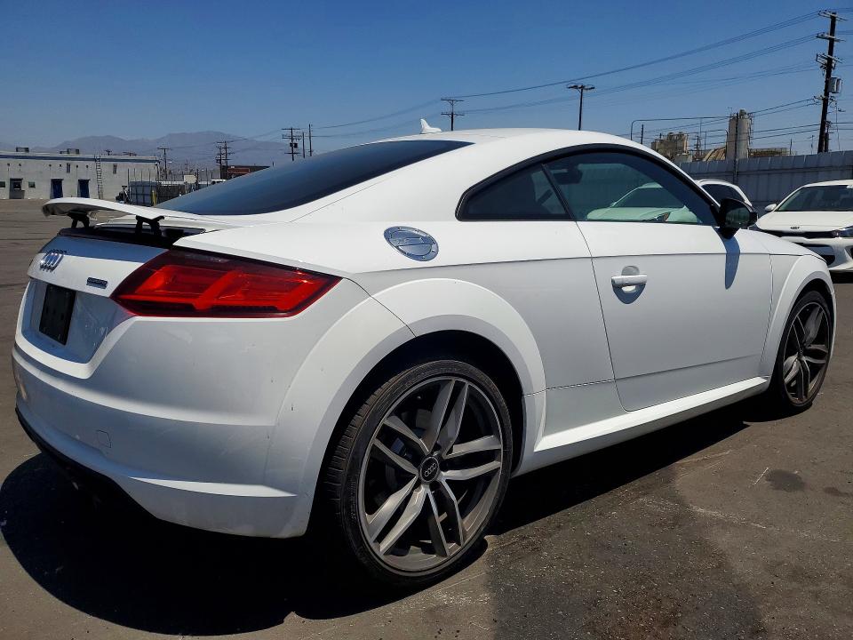 2017 Audi Tt VIN TRUC5AFV5H1007240 COPART salvage auction — FRONT END, Ca - Salvage Certificate, sold $8,400 on 2026-08-10 (photo 3)