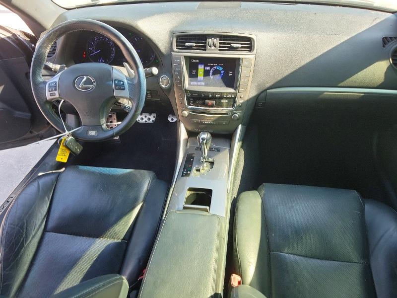 2014 Lexus Is VIN JTHFE2C25E2510150 COPART salvage auction — FRONT END, Tx - Certificate Of Title, sold $6,500 on 2026-09-03 (photo 8)