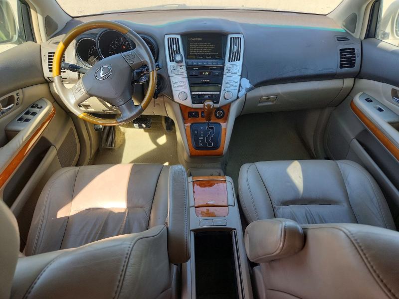 2008 Lexus Rx 350 VIN 2T2HK31U48C067133 COPART salvage auction — MECHANICAL, CA - DIS/DLR/EXP ONLY CLEAN TITLE (P), sold $1,000 on 2026-07-09 (photo 8)