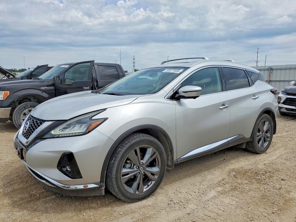 2021 Nissan Murano VIN 5N1AZ2DS7MC119777 — COPART salvage auction photo