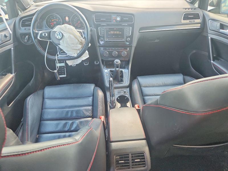 2017 Volkswagen Gti VIN 3VW547AU2HM050649 COPART salvage auction — FRONT END, Pa - Certificate Of Salvage, sold $2,550 on 2026-07-24 (photo 8)