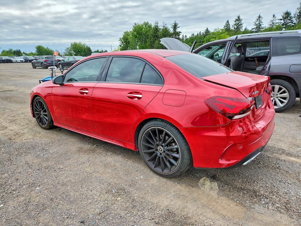 2020 Mercedes-benz A-klasse VIN WDD3G4FB9LW041825 COPART salvage auction — REAR END, On - Permit No Brand - Unfit, sold $225 on 2026-08-04 (photo 2)
