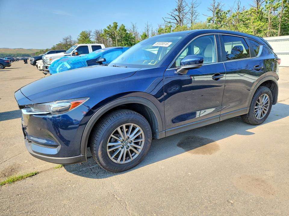 2017 Mazda Cx-5 VIN JM3KFBCL6H0162081 COPART salvage auction — REAR END, Ny - Mv-907A Salvage Certificate, sold $4,150 on 2026-07-08 (photo 1)