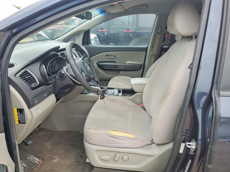 2016 Kia SEDONA VIN KNDMB5C11G6129420 COPART salvage auction — MECHANICAL, TX - CERTIFICATE OF TITLE, sold $725 on 2026-07-17 (photo 7)