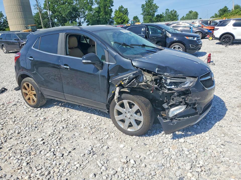 2018 Buick Encore VIN KL4CJHSB2JB630559 COPART salvage auction — FRONT END, Mi - Certificate Of Title, sold $1,100 on 2026-07-16 (photo 4)