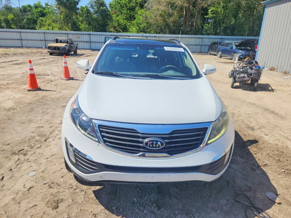 2012 Kia Sportage VIN KNDPC3A22C7173327 COPART salvage auction — REAR END, Fl - Cert Of Title Slvg Rebuildable, sold $950 on 2026-07-31 (photo 5)