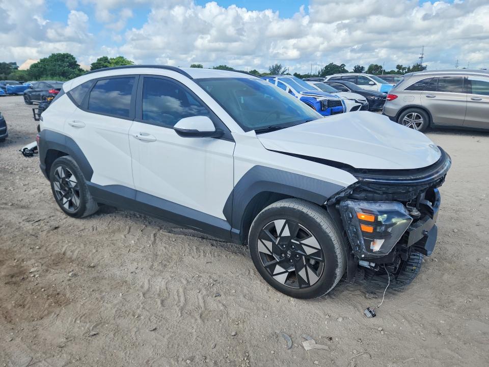 2024 Hyundai Kona VIN KM8HB3AB9RU041257 COPART salvage auction — FRONT END, Salvage Title, sold $650 on 2026-07-30 (photo 4)
