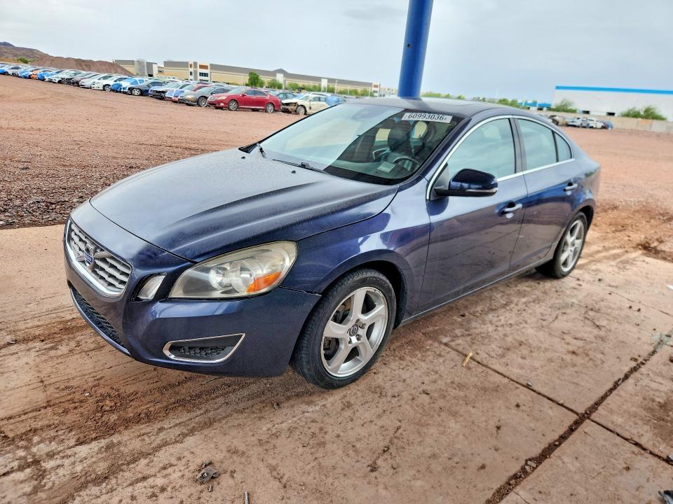 2012 Volvo S60 VIN YV1622FS2C2058283 COPART salvage auction — FRONT END, Salvage Title, sold $175 on 2026-07-28 (photo 1)