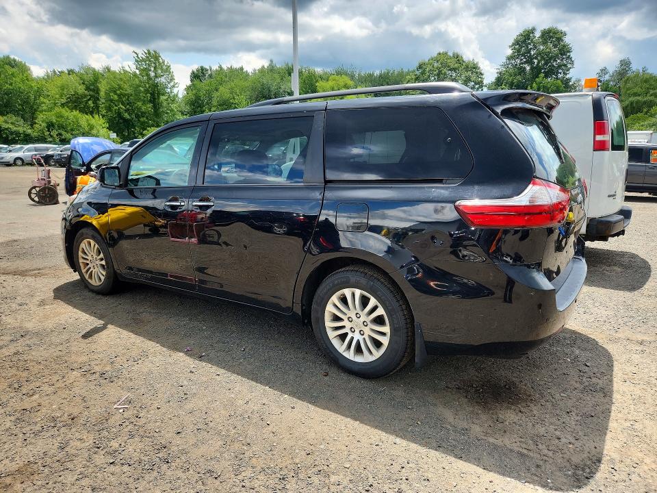 2015 Toyota Sienna VIN 5TDYK3DC2FS622883 COPART salvage auction — FRONT END, NH - CERT OF TITLE-REBUILT VEHICLE (P), sold $5,300 on 2026-07-27 (photo 2)